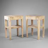Samuel Marx, end tables, pair