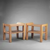 Samuel Marx, end tables, pair