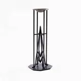 Warren McArthur and Frank Lloyd Wright, smoke stand, 1930s, wrought iron, copper