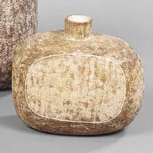 Teayo vase by Claude Conover, 1960s, stoneware, sold Oct 2001