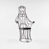 John Risley, chair, 1960s, wrought iron