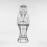 John Risley, chair, 1960s, wrought iron