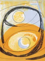Barbara Hepworth, Genesis, 1969, lithograph