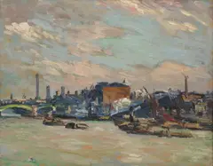 Alexander Jamieson Roi, The South Bank of the Thames