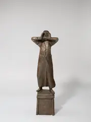Der Rufer by Gerhard Marcks, 1967, Bronze mit brauner Patina, sold Nov 2018