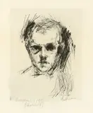 Max Beckmann, Kleines Selbstbildnis