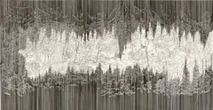 Forest No. 4 by Yehudit Sasportas, 2001, Filzstift auf Papier, sold May 2019