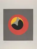 Jean Arp, Soleil Recercle, 1966, Woodcut