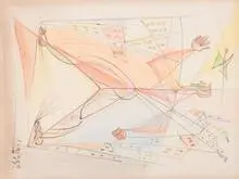 Léopold Survage, Untitled, 1957, Pastel on paper