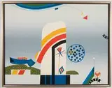 Ernst Wild, Untitled, c. 1972, Acrylic on canvas