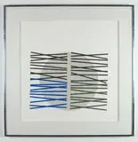 Untitled by Jesús Rafael Soto, Color lithograph, sold Jun 2007