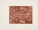 Mark Tobey, On a Holy Day and other works (4), 1970, Aquatint
