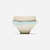 Fuku Fukumoto, Shinonome (Daybreak), 2019, glazed porcelain