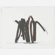 Two Indeterminate Lines by Bernar Venet, France, sold May 2019