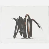 Bernar Venet, Two Indeterminate Lines