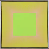Richard Anuszkiewicz, Yellow Green Square