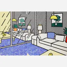 Wallpaper by Roy Lichtenstein, sold May 2019