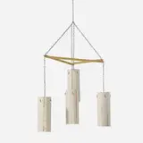 Richard Tuttle, Four-light chandelier (Prototype)