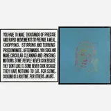 Jenny Holzer, You Have to Make Thousands of Precise and Rapid Movements...