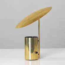 Half-Nelson lamp by George Nelson, aluminum, sold Oct 2001