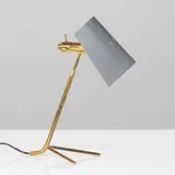 Arteluce, table lamp, 1950s, enameled metal