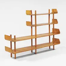 attribution Pastoe, bookshelves, birch