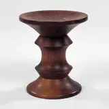 Charles and Ray Eames, Time-Life stool, 1960, walnut