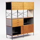 Charles and Ray Eames, ESU 420-N, 1950, zinc, plywood, masonite