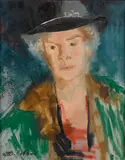 M.B. Cohane, Portrait of Anne Archbold, oil on canvas