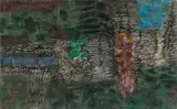 Hann Trier, Sevillana, 1957, Öl auf Leinwand