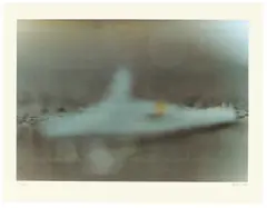 Schiff by Gerhard Richter, 1972, Offsetdruck auf Karton, sold Dec 2020