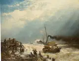 Andreas Achenbach, Marine. Hafen von Ostende