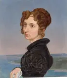Wilhelm von Kügelgen, Porträt der Schwester Adelheid von Kügelgen, 1827, Öl auf Leinwand. Doubliert