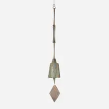 Paolo Soleri, Windbell, c. 1975, patinated bronze, copper