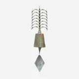 Paolo Soleri, Windbell, c. 1975, patinated bronze, copper