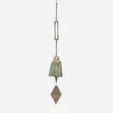 Paolo Soleri, Windbell, c. 1975, patinated bronze, copper
