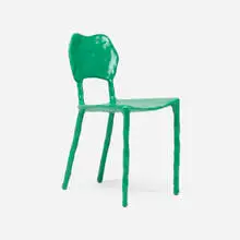 Maarten Baas, Clay chair, 2017, lacquered industrial clay over steel