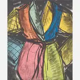 Bill Clinton Robe from the Artists for Freedom of Expression series by Jim Dine, sold May 2019