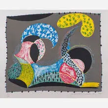 Warm Start from Some New Prints by David Hockney, United Kingdom, sold May 2019