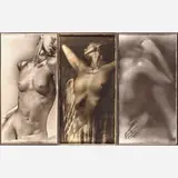 Alvin Booth, Three gelatin silver prints, England/USA