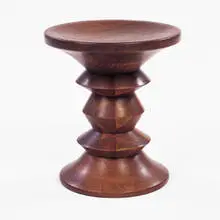 Charles and Ray Eames, Time Life stool, 1960, walnut