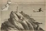 Franz Roh, Teuflisches Riff, engraving collage