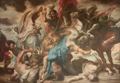 Peter Paul Rubens, The Lion Hunt, oil on canvas
