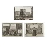 A Group of Three Engravings of Roman Monuments and Ruins, by Giovanni Battista Piranesi, Engravings, on paper, later restrikes, sold Oct 2019