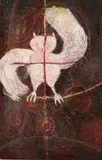 Sylvia Martins, Owl, 1986, oil on canvas