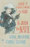Howard Chandler Christy, Gee I Wish I were a Man, I'd Join the Navy
