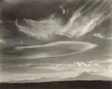 Edward Weston, Clouds over Mt. Lassen, 1937, Vintage. Silbergelatineabzug
