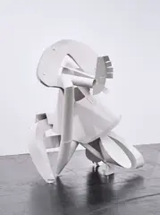 Thomas Kiesewetter, Denker, 2013, Edelstahl, lackiert