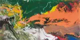 Flow (P15) by Gerhard Richter, 2016, Digitaler Farbfotoabzug auf Diasec, sold Jun 2021