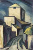 Walter Dexel, Straße bei Florenz“ („Zur Porta Romana II“)